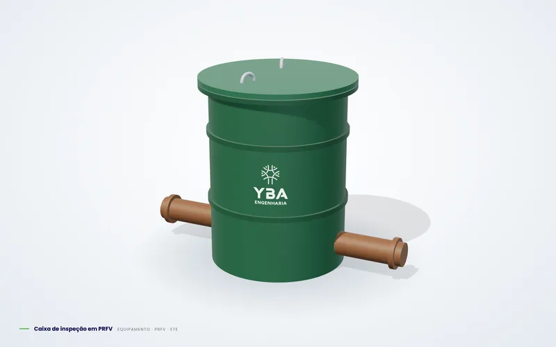 Caixa de inspeção em PRFV